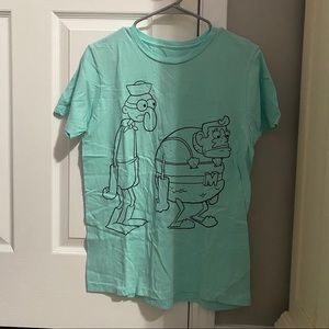Spongebob Squarepants Blue T Shirt